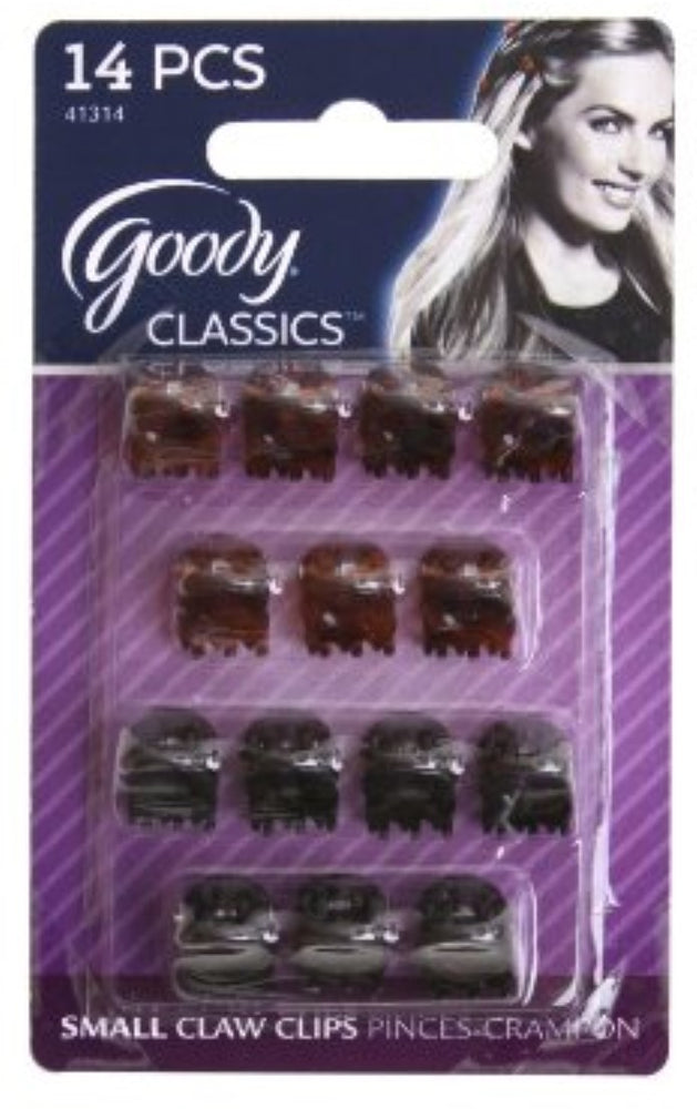 Goody Mini Claw Clips 14 ea