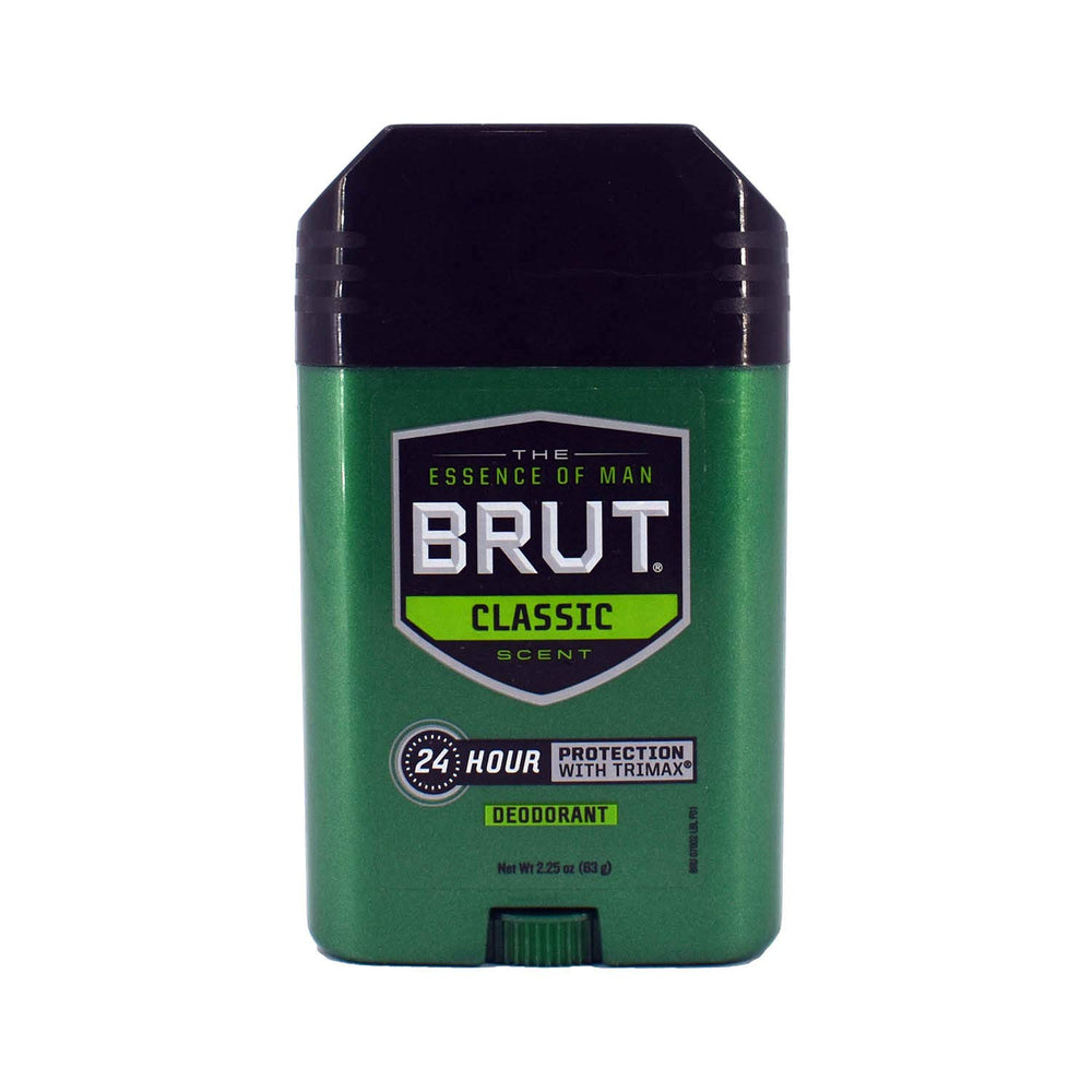 24 Hour Protection with Trimax Deodorant Brut 2.25 oz Deodorant for Unisex