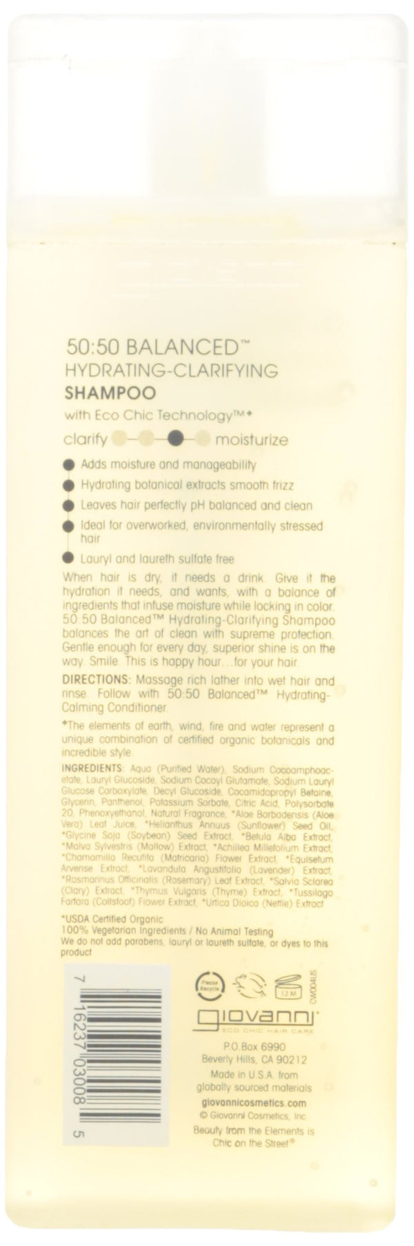 Giovanni 50:50 Balanced Shampoo -- 8.5 fl oz