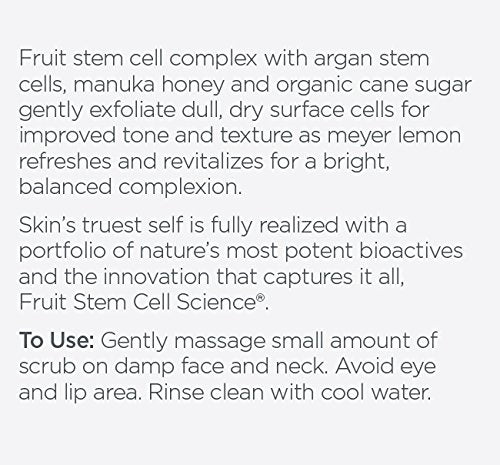 Andalou Naturals Clear Skin Lemon Sugar Facial Scrub, 1.7 Ounces