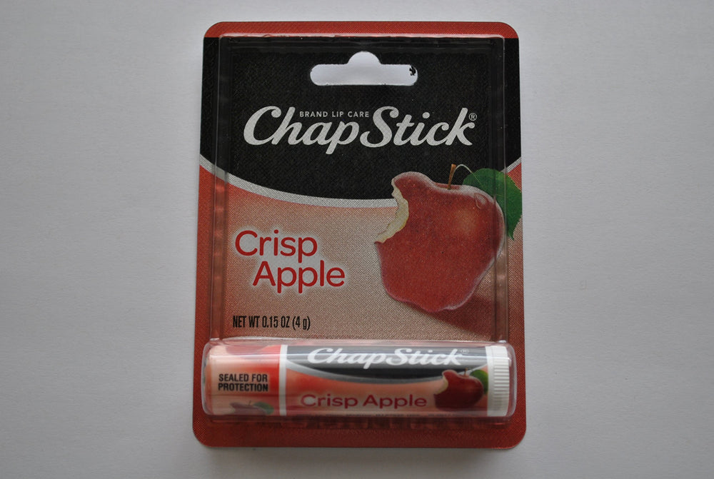 ChapStick Lip Balm, Crisp Apple. 0.15 Ounce, Pack of 1