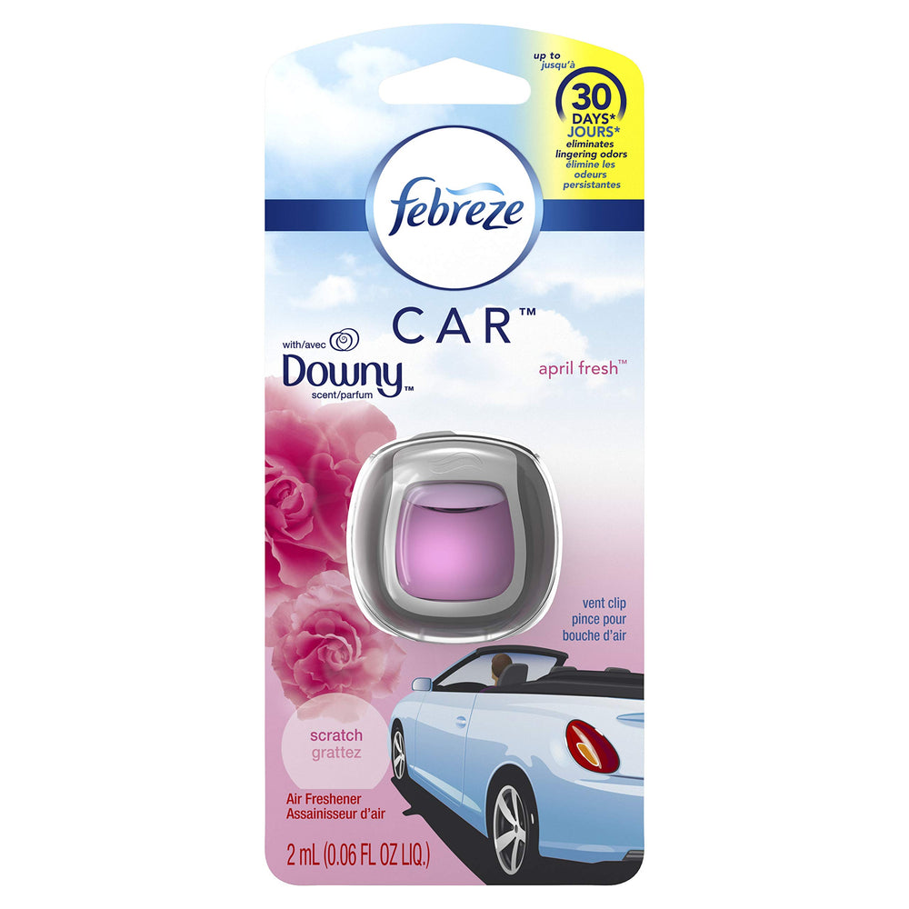 Febreze Car Vent Clip with Downy April Fresh Scent