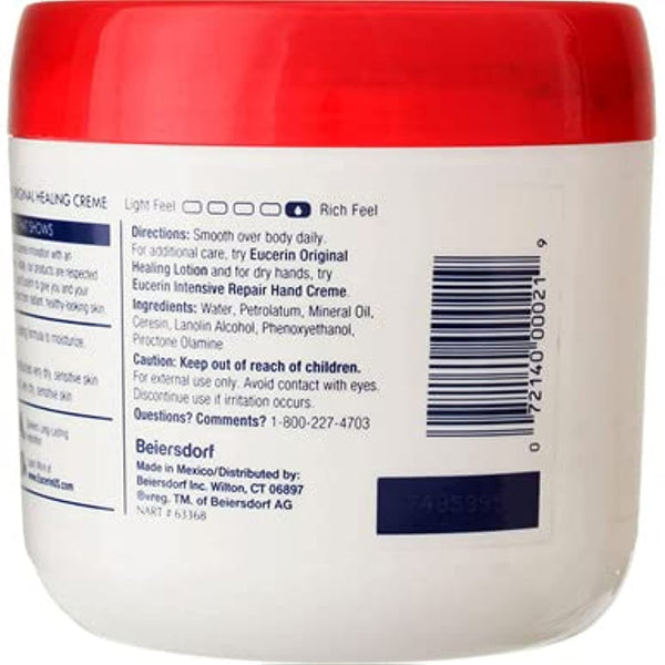 Eucerin Original Healing Rich Creme 16 oz