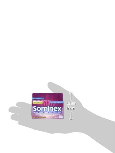 Sominex Nighttime Sleep-Aid, Safe and Effective, Non-Habit Forming, Original Formula, 16 Tablets
