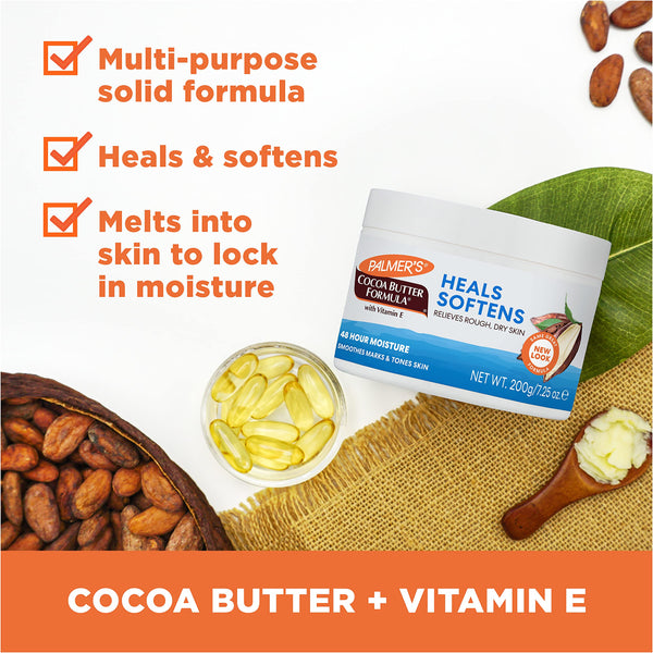 Palmers Cocoa Butter Jar With Vitamin-E 7.25 Ounce