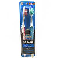 REACH Advanced Design Toothbrushes, Soft Full Head Value Pack 2 ea
