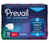 Prevail Air Overnight Incontinence Adult Briefs with Refastenable Tabs, Size 1, Medium, 16 Count