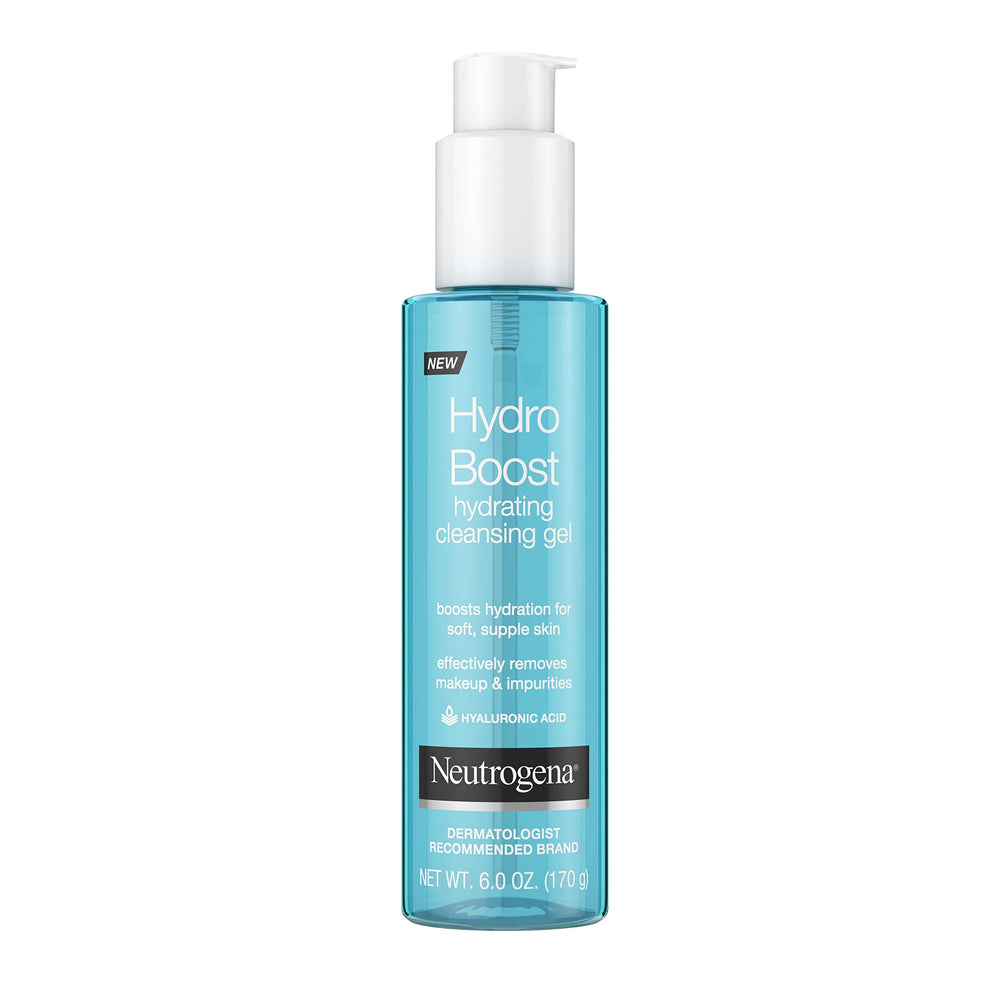 Neutrogena Hydro Boost Hydrating Hyaluronic Acid Cleansing Gel, 6 oz