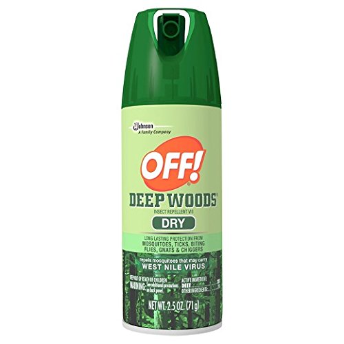 Off! Deep Woods Dry Insect Repellent - Bug Spray 3 Pack & Towelettes
