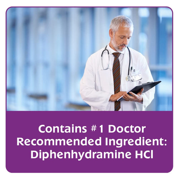 Sominex Nighttime Sleep-Aid, Safe and Effective, Non-Habit Forming, Original Formula, 16 Tablets