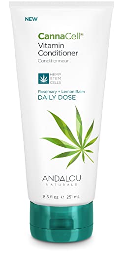 Andalou Naturals Shampoo - Rosemary and Lemon Balm - Case of 1 - 8.5 fl oz.