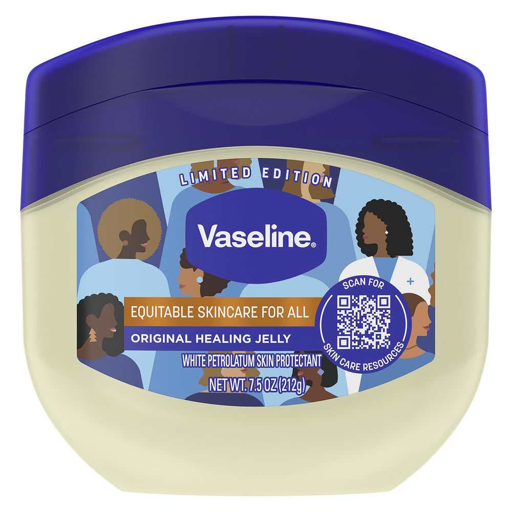 Vaseline Petroleum Jelly For Dry Cracked Skin and Eczema Relief Original 7.5 oz