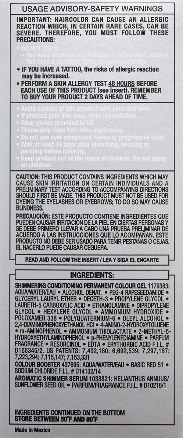 L'Oreal Paris Feria Multi-Faceted Shimmering Permanent Hair Color