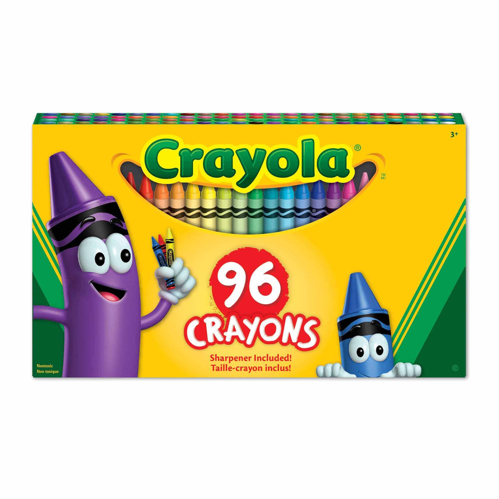 Binney & Smith 809301918874 Crayola(R) Standard Crayon Set, Big Box of 96 Toy
