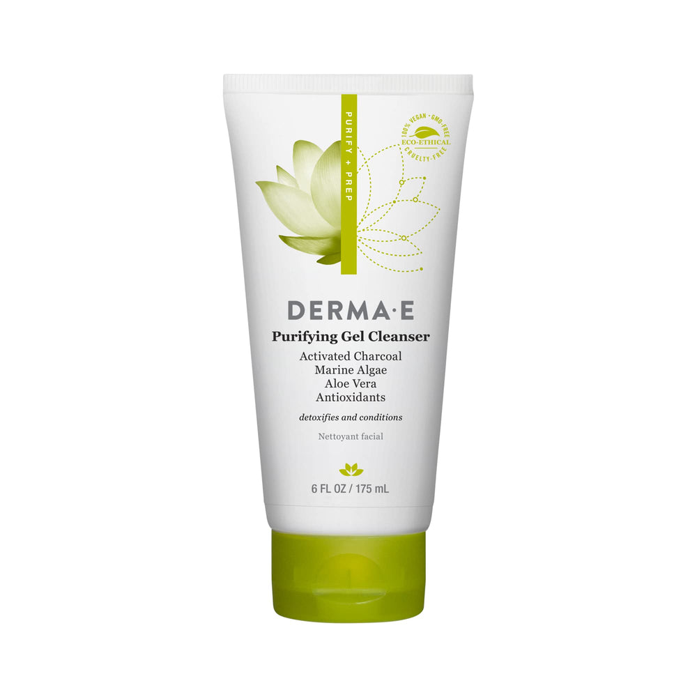 Derma E Purifying Gel Facial Cleanser, 6oz