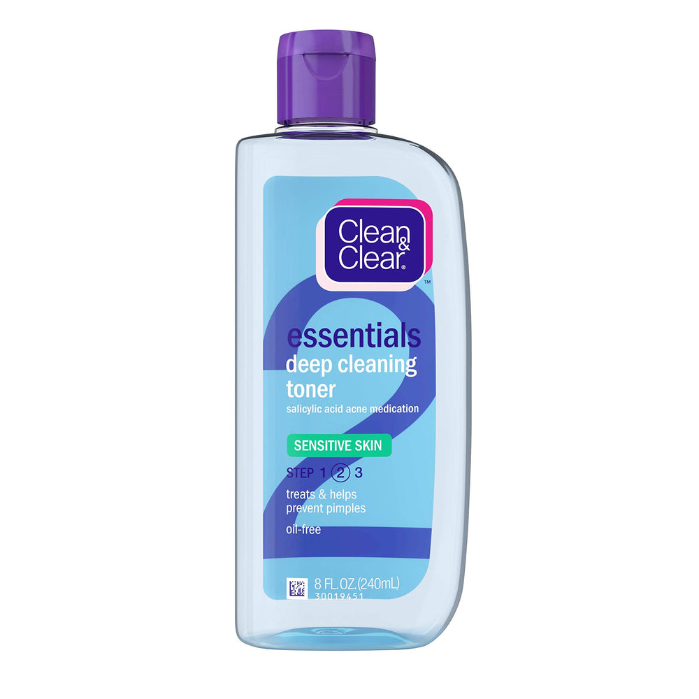 Clean & Clear Deep Cleaning Astringent Sensitive Skin, 8 Fl Oz