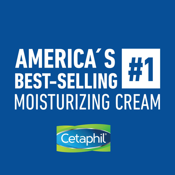 CETAPHIL Moisturizing Cream 20 oz Hydrating Moisturizer - Dry To Very Dry, Sensitive Skin | Body Cream Restores Skin Barrier In 1 Week | Fragrance Free | Non-Greasy | Dermatologist Recommended Brand