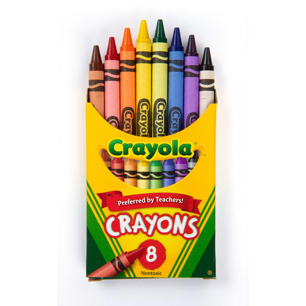 Crayola Classic Crayons, School Supplies, 8 Count