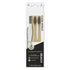 REACH Clean World Natural Bamboo Toothbrush, Soft Plant-Based Bristles, FSC Certified Bamboo and Paperboard, Recyclable Packaging, 3 Count