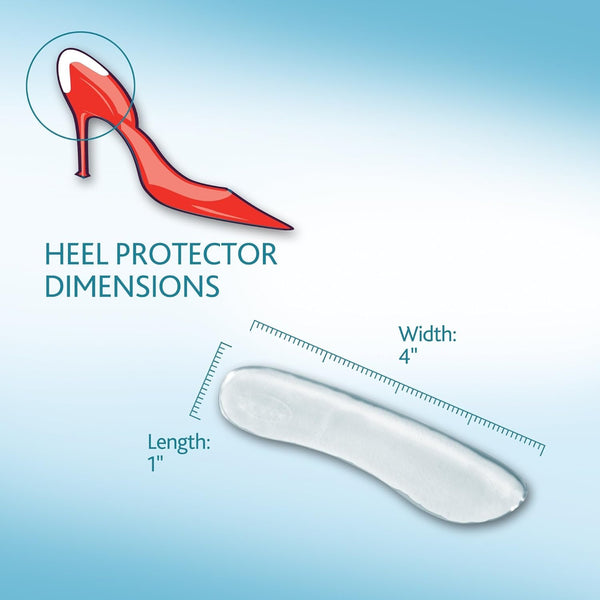 Amope GelActiv Invisible Gel - Insole for Women, 1 pair, also available Heel Cushions, Heel Protectors, Sensitive Spots, and Ball of Foot