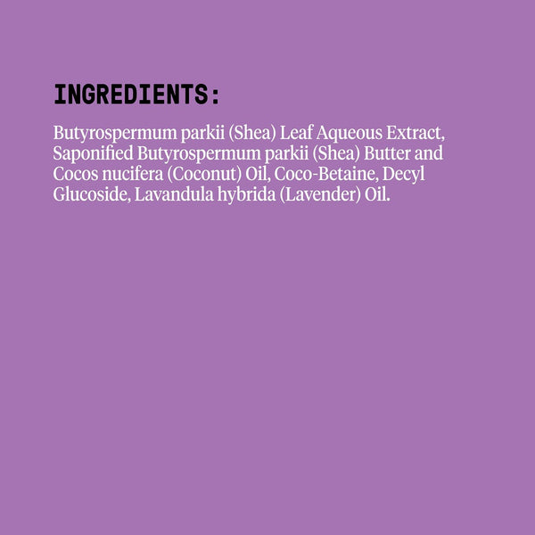 Alaffia EveryDay Shea Shampoo, Gentle Cleansing Shampoo for Normal to Dry Hair, Made with Fair Trade Unrefined Shea Butter, No Parabens or Phthalates, Lavender, 32 Fl Oz