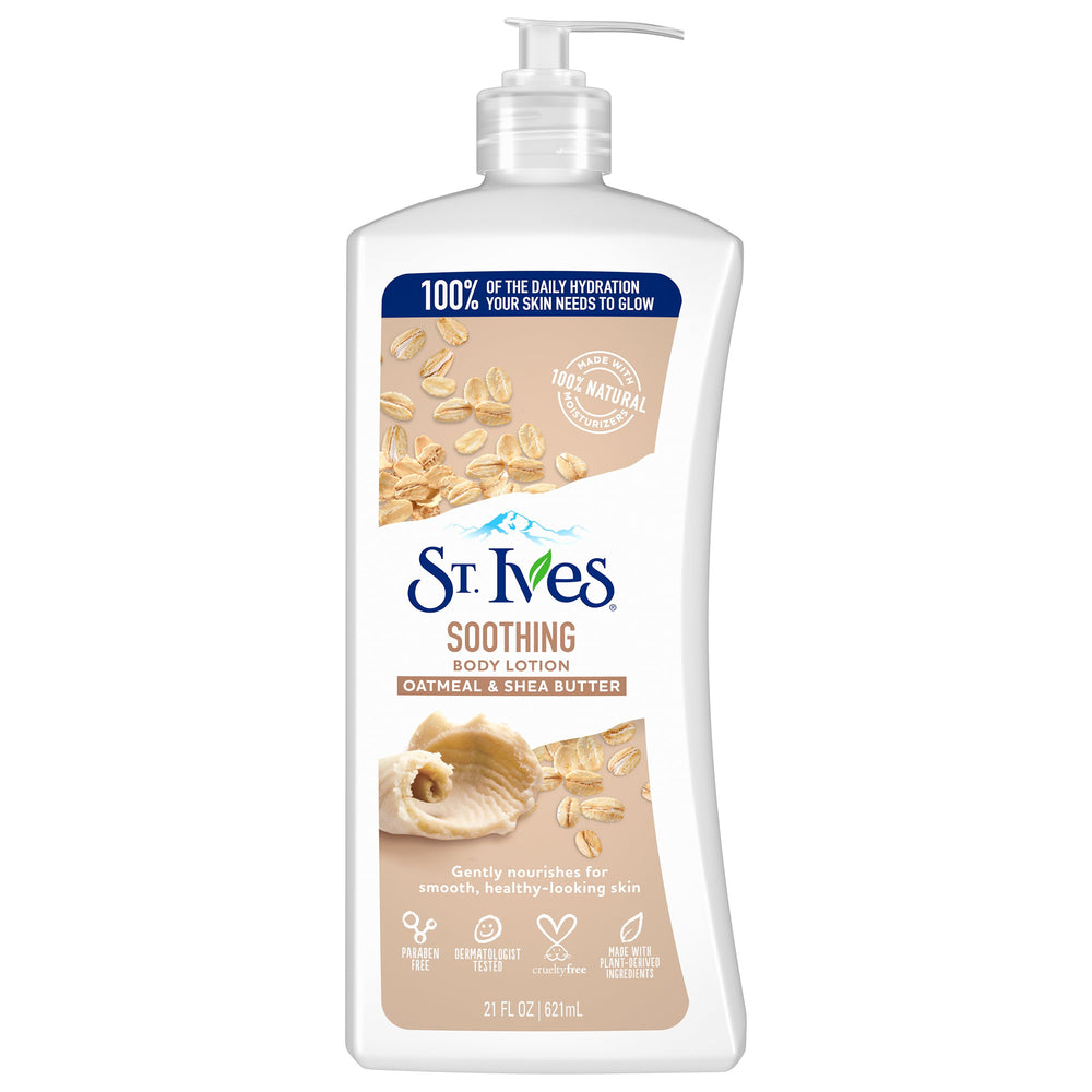 St. Ives Soothing Hand & Body Lotion Oatmeal & Shea Butter 21 fl. Oz.