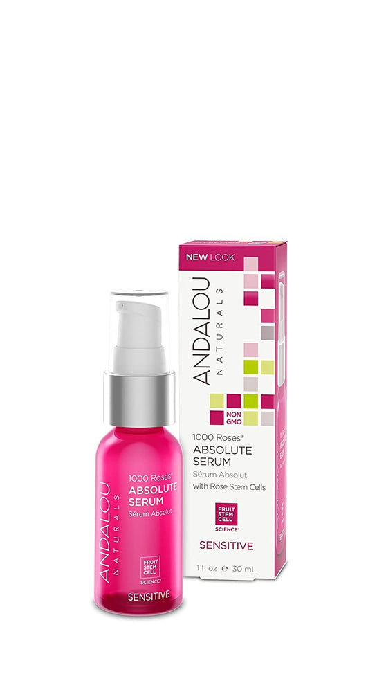 Andalou Naturals 1000 Roses Absolute Serum, 1 Ounce