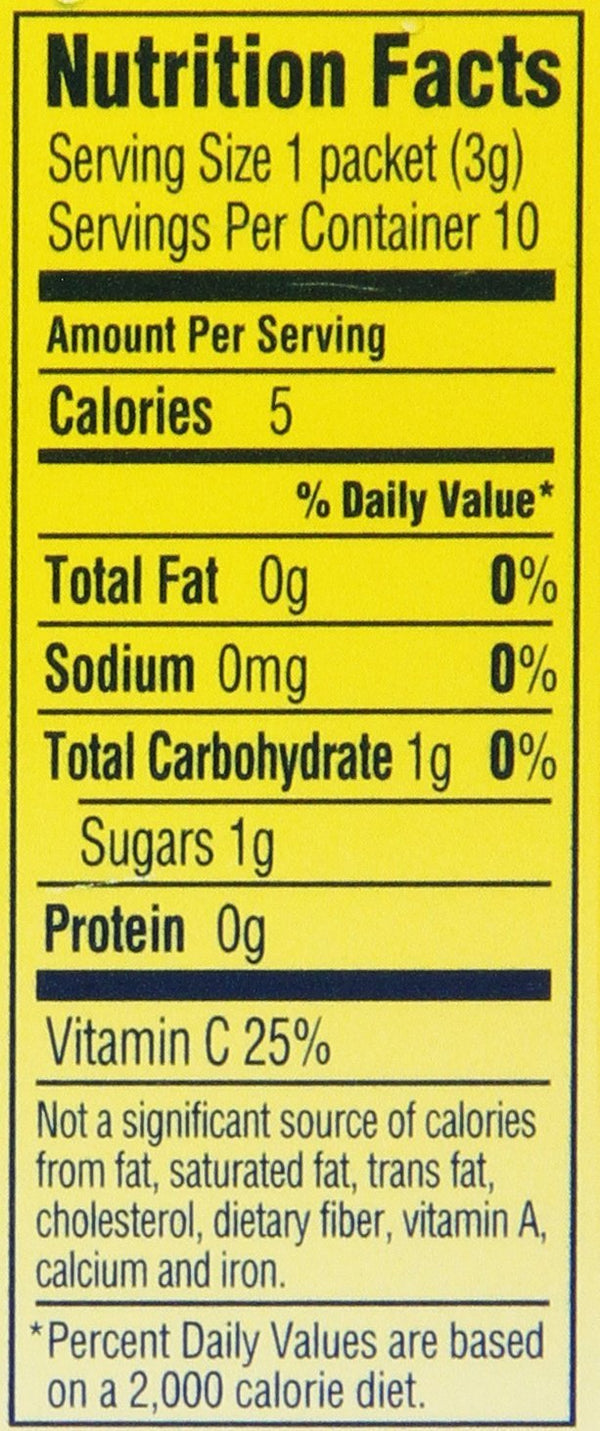 True Lemon Lemonade Drink Mix, 10 Count, 1.6oz