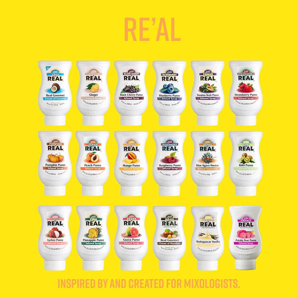 Coco Reàl, Cream of Coconut, 16.9 FL OZ Squeezable Bottle, Individually Boxed