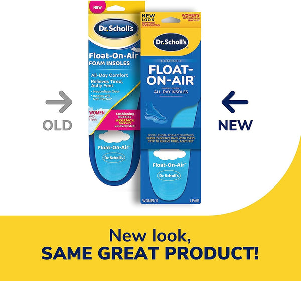 Dr. Scholl's® Float-On-Air® Comfort Insoles, Women, 1 Pair, Full Length