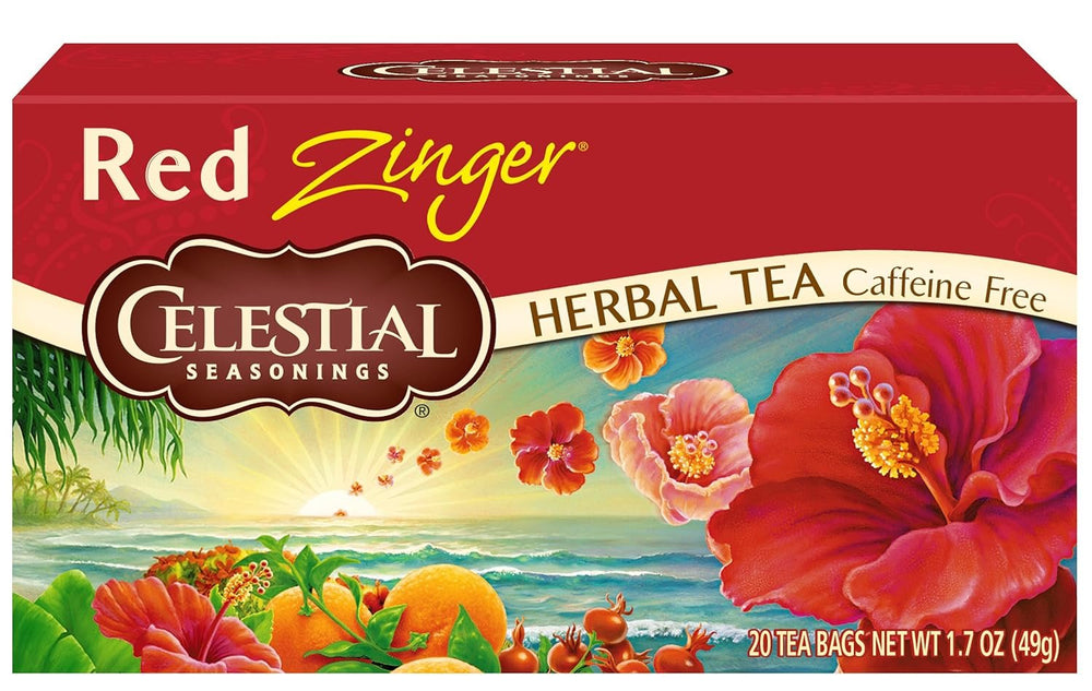 Celestial Seasonings Herbal Tea, Red Zinger, 20 Count