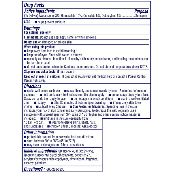 Coppertone SPORT Kids Sunscreen Spray SPF 50, Water Resistant, Continuous Spray Sunscreen for Kids, Broad Spectrum Sunscreen SPF 50, 5.5 Oz Spray