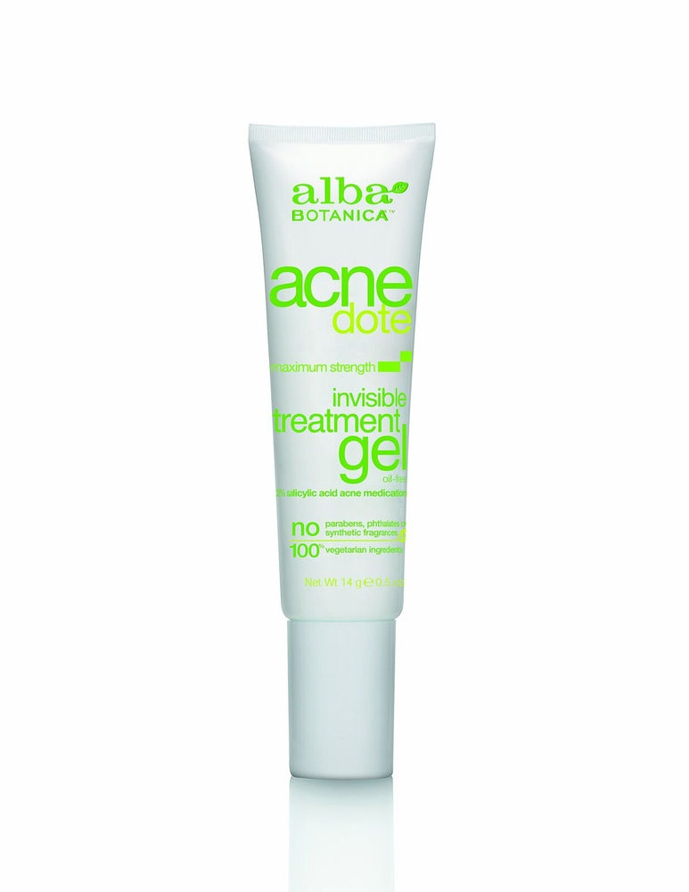 Alba Botanica Acnedote Maximum Strength Invisible Treatment Gel, 0.5 Ounce