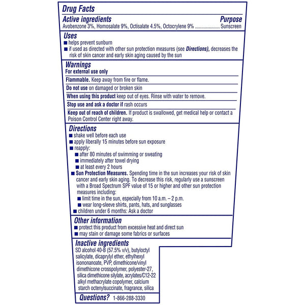 Coppertone SPORT Clear Sunscreen Lotion SPF 50, Water Resistant Sunscreen, Broad Spectrum SPF 50 Sunscreen, 5 Fl Oz Tube