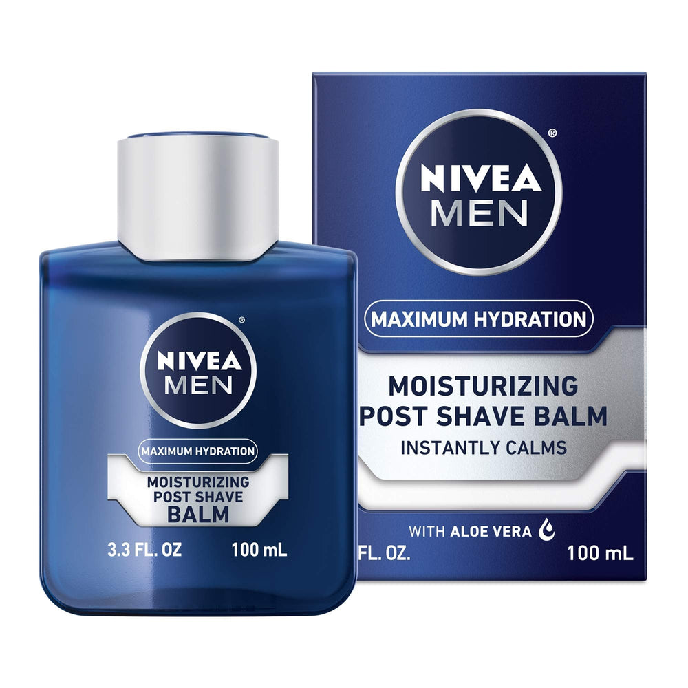 NIVEA MEN Maximum Hydration Post Shave Balm, 3.3 Fl Oz Bottle