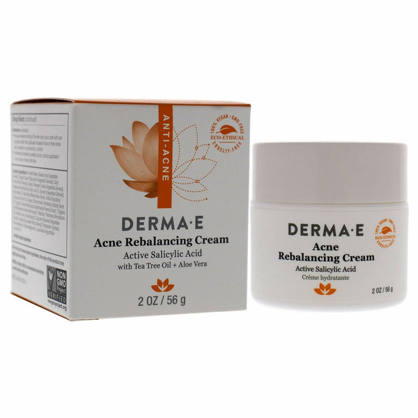 DERMA-E, Acne Rebalancing Cream Prevents Blemishes oz, 2 Ounce