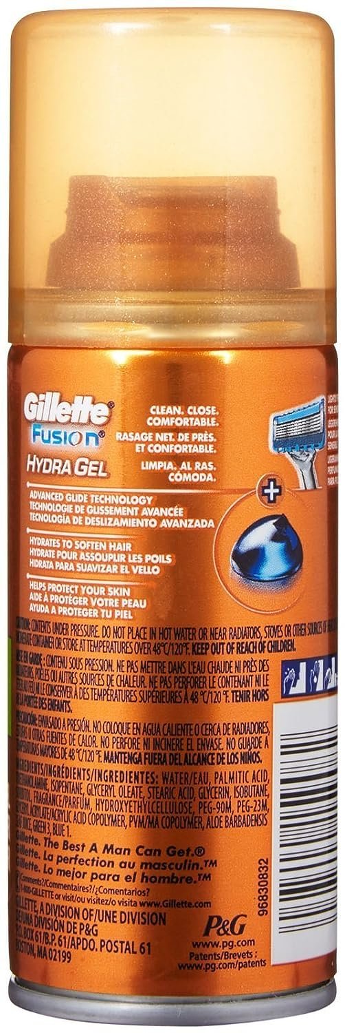 Gillette Fusion Hydra Gel Ultra Sensitive Shave Gel - 2.5 oz