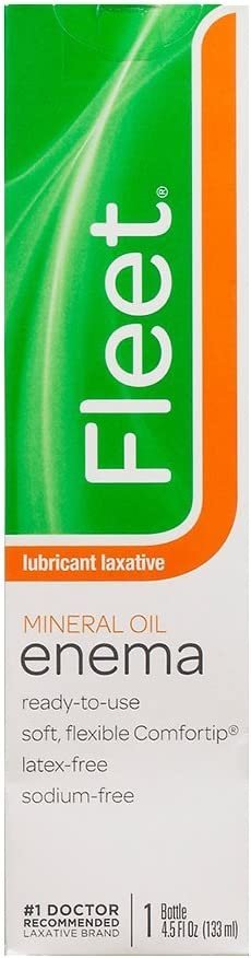Fleet Mineral Oil Enema, Latex Free - 4.5 fl oz/Expires 03/2026