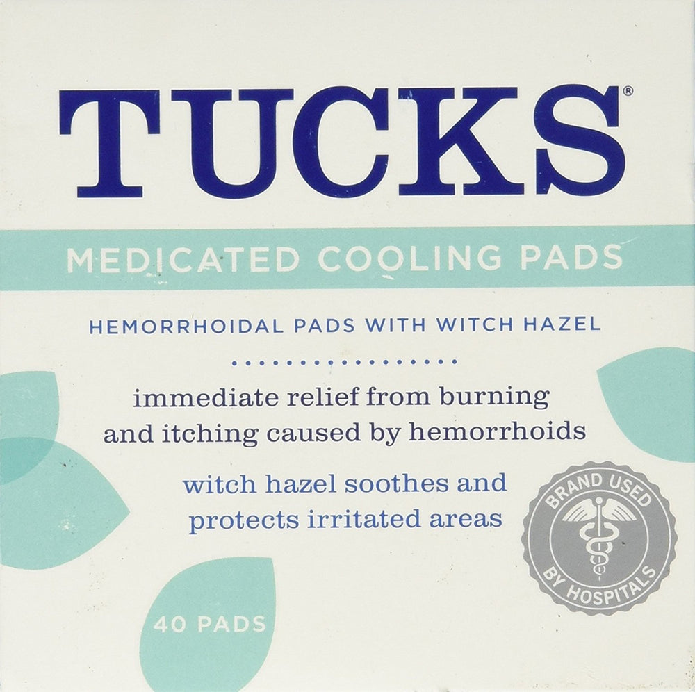 Tucks Medicated Cooling Pads, 40 Count