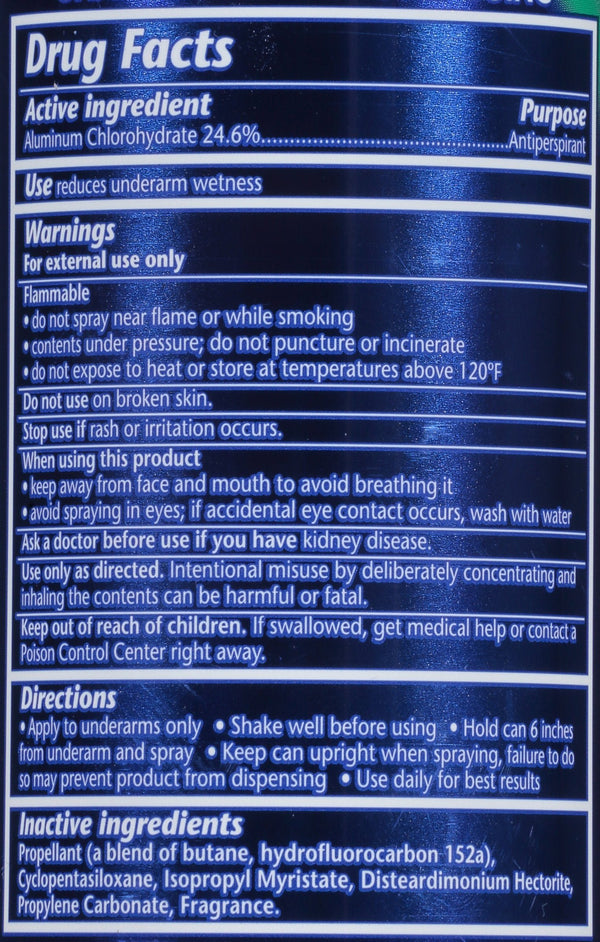 ARRID XX Ultra Clear Anti-Perspirant Deodorant Spray, Ultra Fresh 6 oz