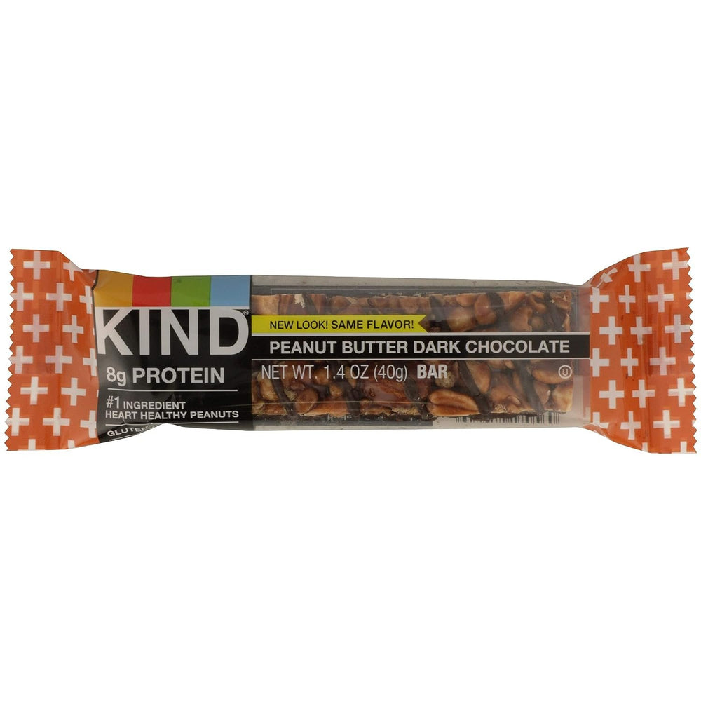 KIND Gluten Free Protein Bar, Peanut Butter Dark Chocolate, 1.4 Ounce