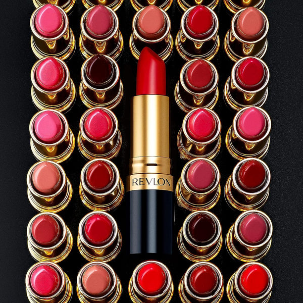 Revlon Lipstick, Super Lustrous Lipstick, Creamy Formula For Soft, Fuller-Looking Lips, Moisturized Feel, 103 Caramel Glace, 0.15 oz