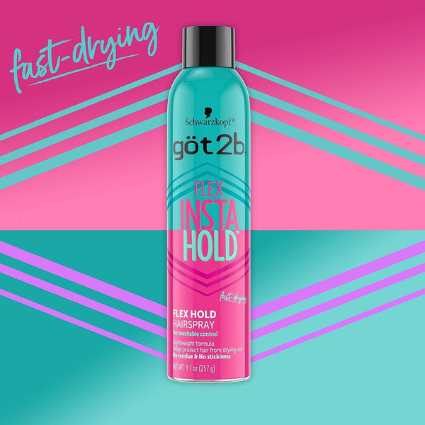 Got2b Flex Insta Hold Hair Spray, 9.1 oz