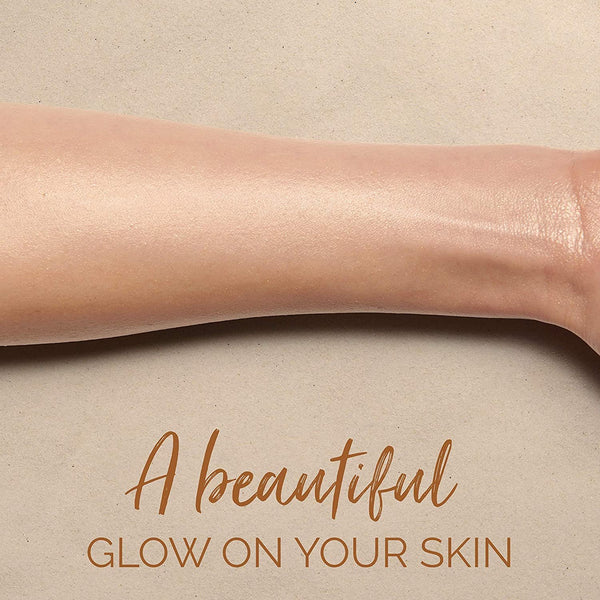 Coppertone Glow with Shimmer Sunscreen Lotion SPF 50, Water Resistant Sunscreen, Broad Spectrum SPF 50 Sunscreen, 5 Fl Oz Bottle