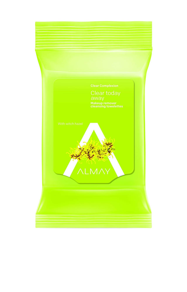 Almay Clear Complexion Makeup Remover Face Towelettes, 25 Wipes