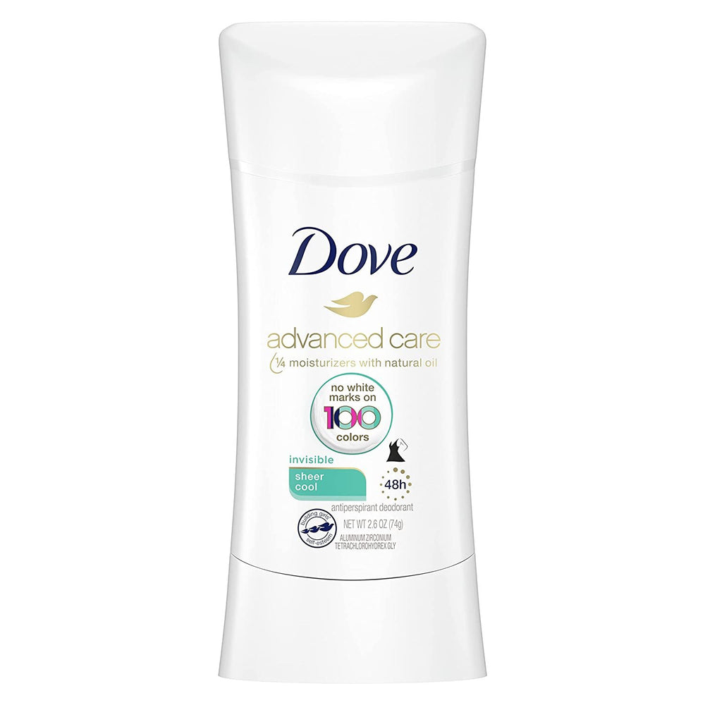 Dove Advanced Care Anti-Perspirant, Invisible, Sheer Cool - 2.60 oz