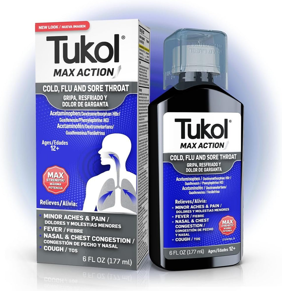 TUKOL Max Cold and Flu, 6 fl. oz.