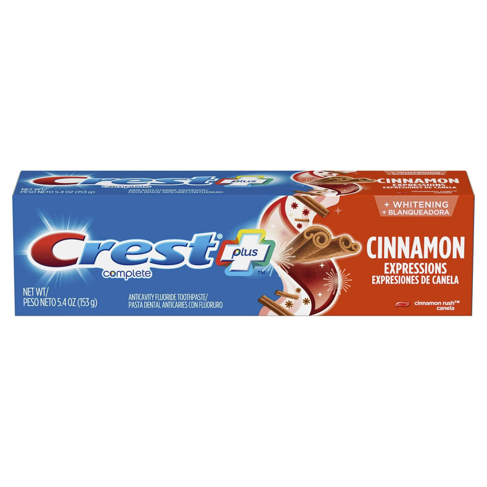 Crest Complete Plus Cinnamon Expressions Toothpaste 5.4 oz