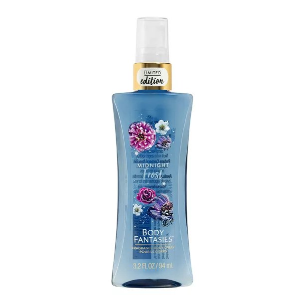 Body Fantasies Limited Edition Midnight Frost Body Spray Mist 3.2 Oz