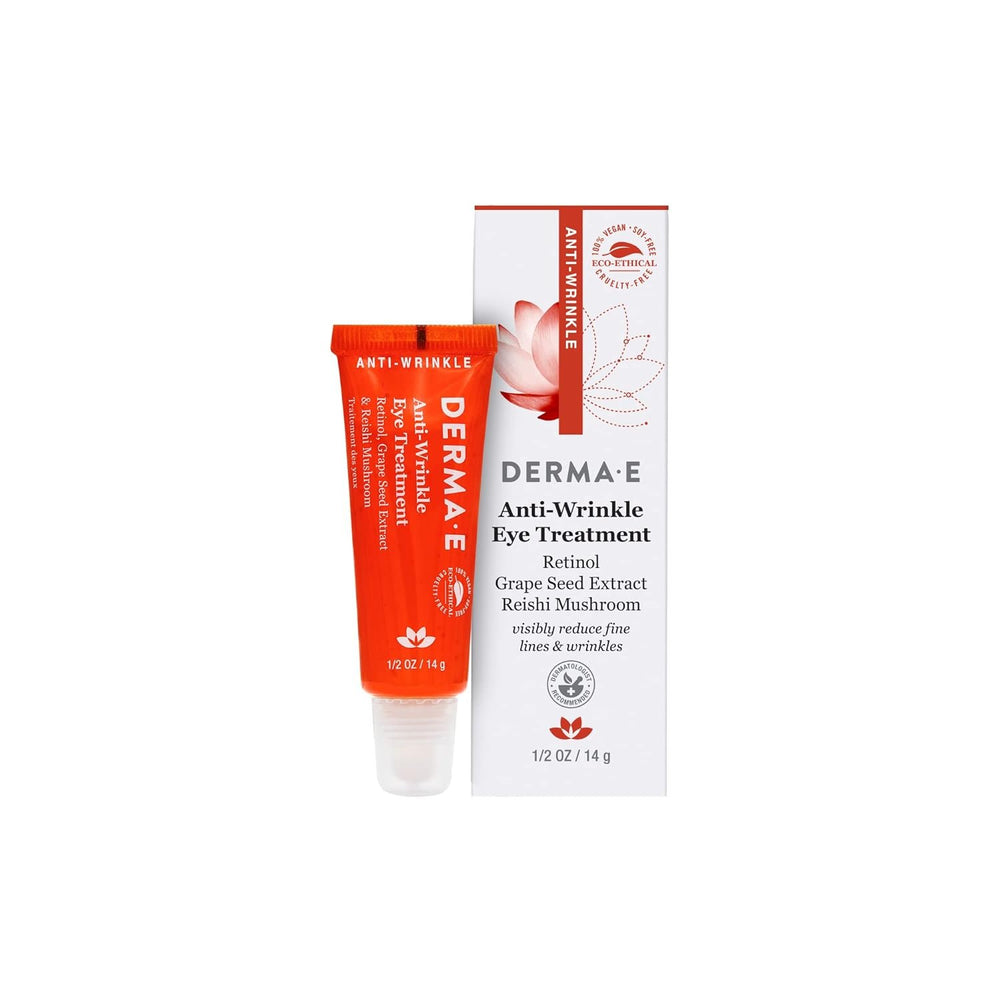Derma E Anti-Wrinkle Eye Treatment Gel, 0.5 oz